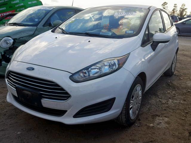 3FADP4TJ0FM187454 - 2015 FORD FIESTA S WHITE photo 2