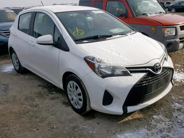 VNKKTUD30HA085401 - 2017 TOYOTA YARIS L WHITE photo 1