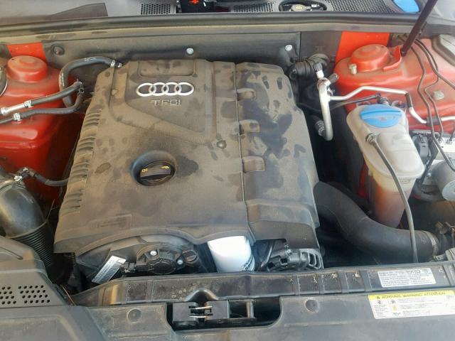 WAUAFAFL6FN020899 - 2015 AUDI A4 PREMIUM RED photo 7