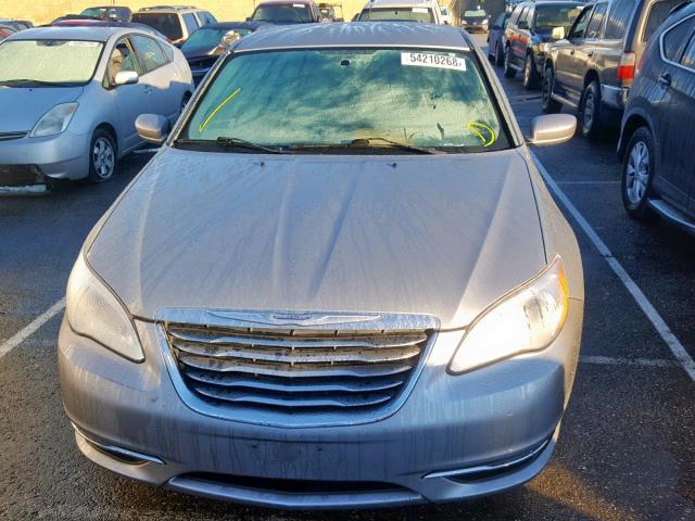 1C3CCBAB2EN124799 - 2014 CHRYSLER 200 LX SILVER photo 9