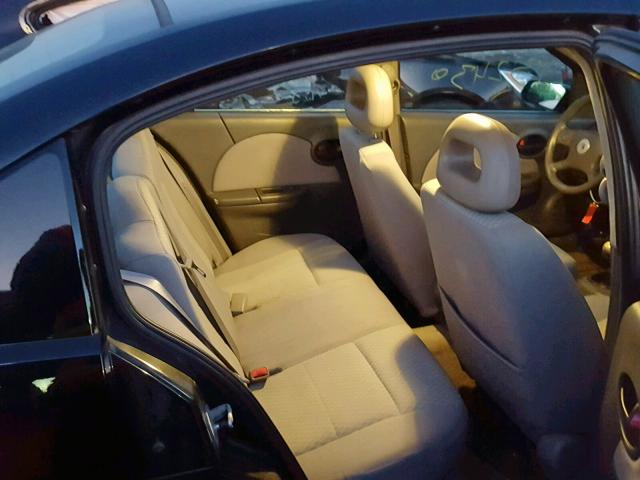 1G8AZ55F97Z198114 - 2007 SATURN ION LEVEL BLACK photo 6