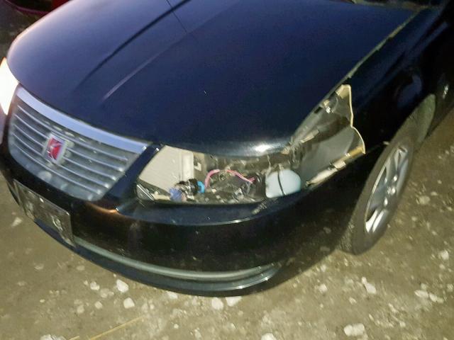 1G8AZ55F97Z198114 - 2007 SATURN ION LEVEL BLACK photo 9