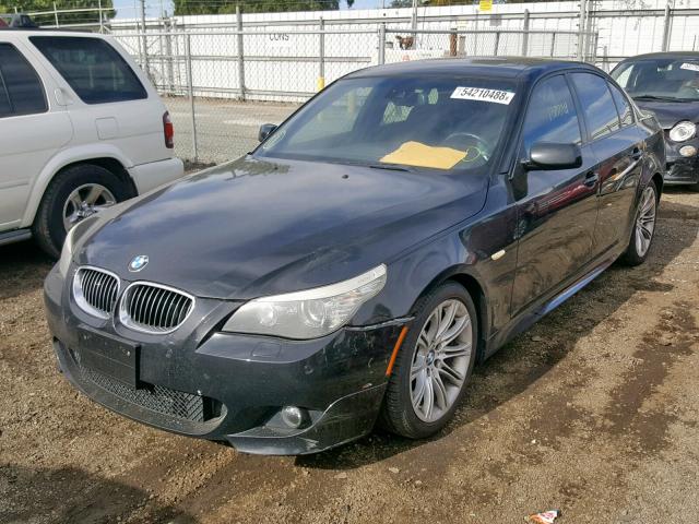 WBANW1C5XAC164886 - 2010 BMW 535 I BLACK photo 2