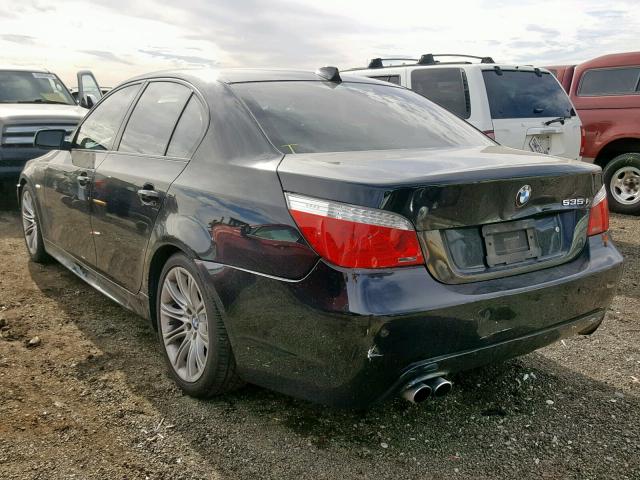 WBANW1C5XAC164886 - 2010 BMW 535 I BLACK photo 3