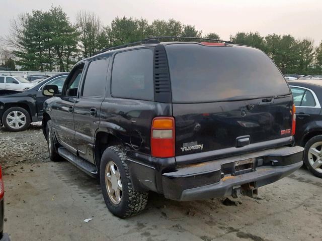 1GKEK63U73J163801 - 2003 GMC YUKON DENA BLACK photo 3