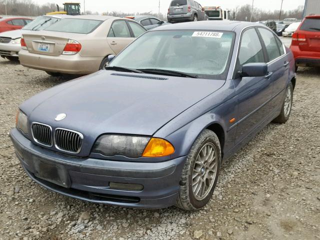 WBAAM5338XFR00192 - 1999 BMW 328I AUTOM BLUE photo 2