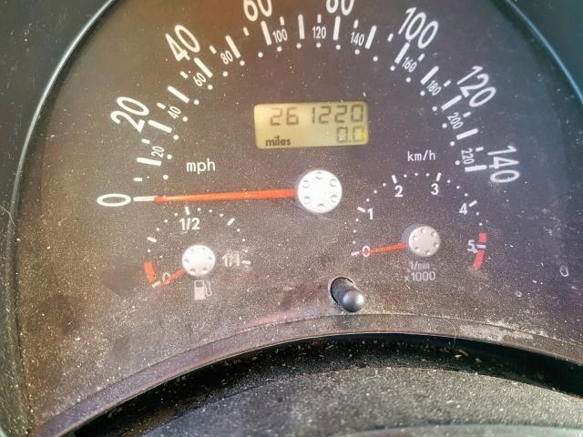 3VWCF21C2YM454966 - 2000 VOLKSWAGEN NEW BEETLE ლურჯი ფოტო 8