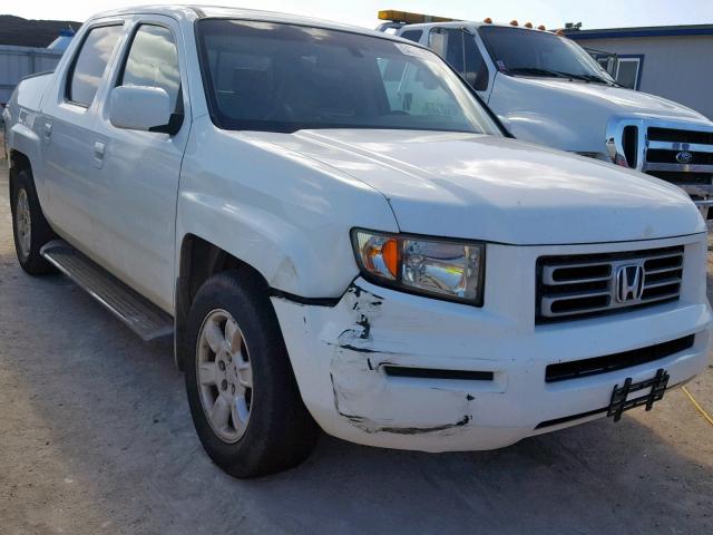 2HJYK16536H524927 - 2006 HONDA RIDGELINE WHITE photo 9