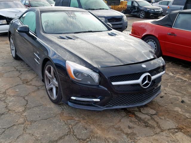 WDDJK6FA9FF033012 - 2015 MERCEDES-BENZ SL 400 BLACK photo 1