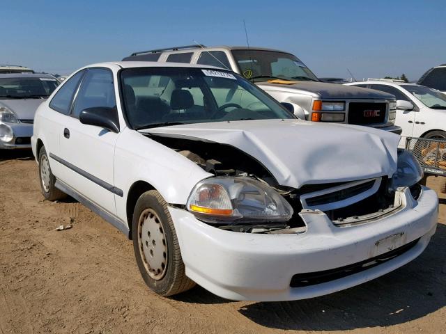 1HGEJ6223VL076906 - 1997 HONDA CIVIC DX WHITE photo 1