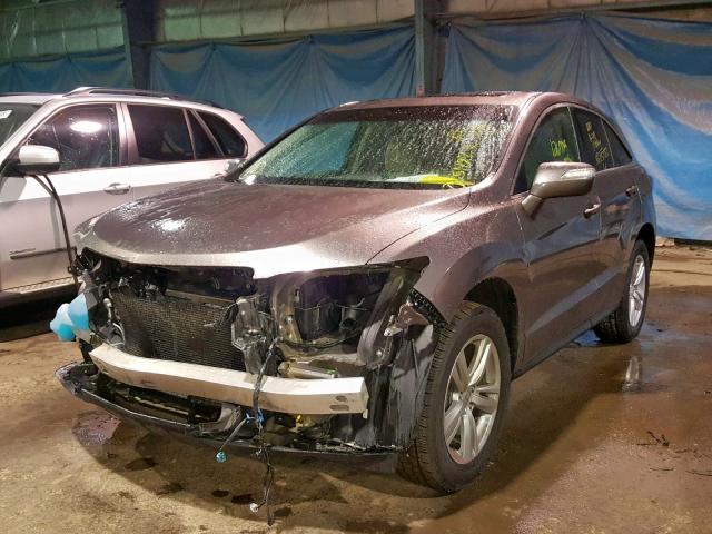 5J8TB3H39DL006098 - 2013 ACURA RDX BASE CHARCOAL photo 2