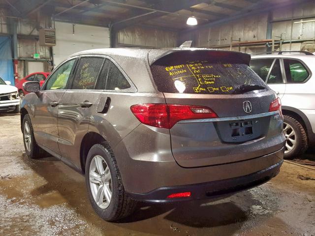 5J8TB3H39DL006098 - 2013 ACURA RDX BASE CHARCOAL photo 3