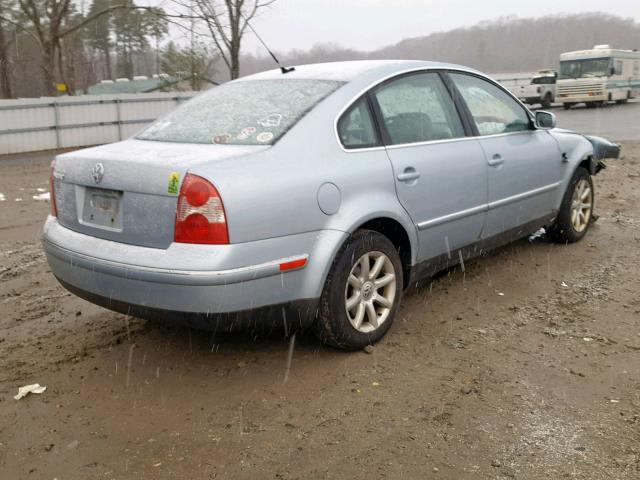 WVWPD63B34E116269 - 2004 VOLKSWAGEN PASSAT GLS SILVER photo 4