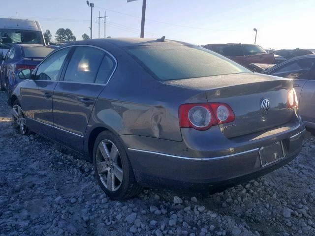 WVWAK73C68P087791 - 2008 VOLKSWAGEN PASSAT KOM GRAY photo 3