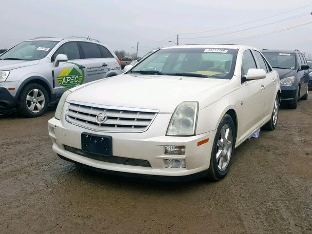 1G6DW677X50171855 - 2005 CADILLAC STS WHITE photo 2