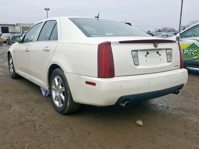 1G6DW677X50171855 - 2005 CADILLAC STS WHITE photo 3