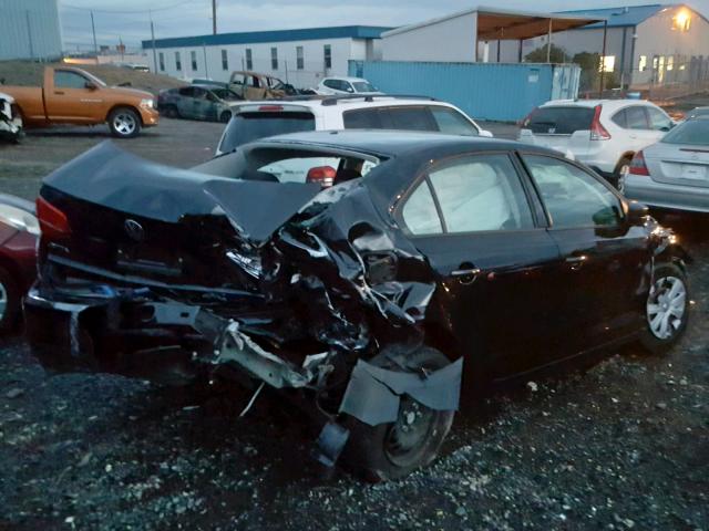 3VW1K7AJ3FM410955 - 2015 VOLKSWAGEN JETTA BASE 黑色 照片 4