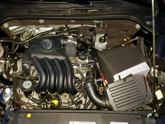 3VW1K7AJ3FM410955 - 2015 VOLKSWAGEN JETTA BASE 黑色 照片 7