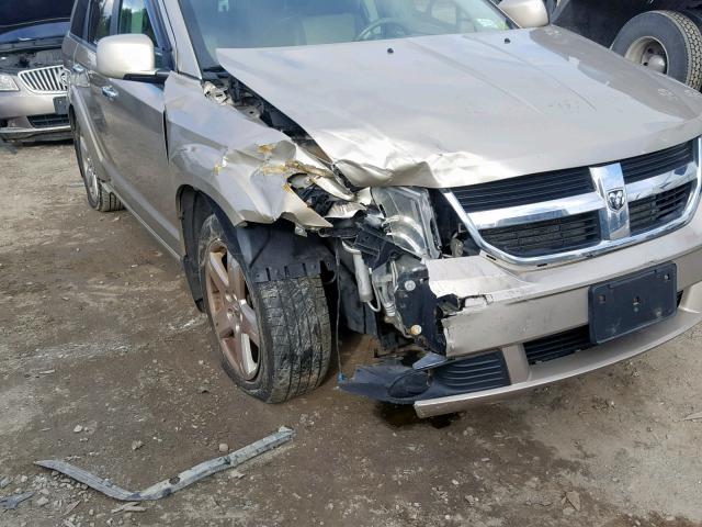 3D4GH67V89T161260 - 2009 DODGE JOURNEY R/ GOLD photo 9