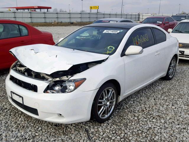 JTKDE177070198559 - 2007 TOYOTA SCION TC 白色 照片 2
