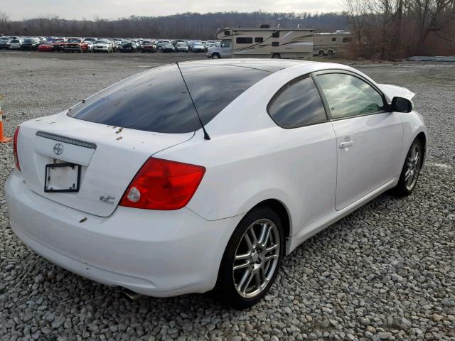 JTKDE177070198559 - 2007 TOYOTA SCION TC 白色 照片 4