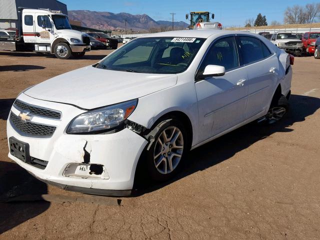 1G11C5SA4DF319931 - 2013 CHEVROLET MALIBU 1LT WHITE photo 2