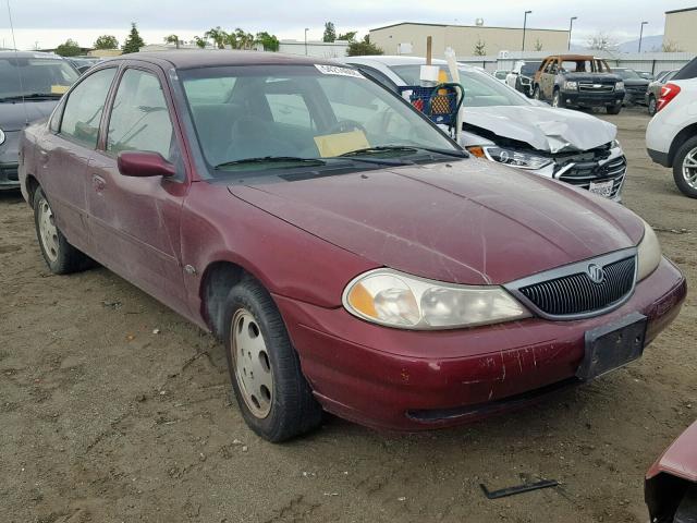 1MEFM6531YK617667 - 2000 MERCURY MYSTIQUE G RED photo 1