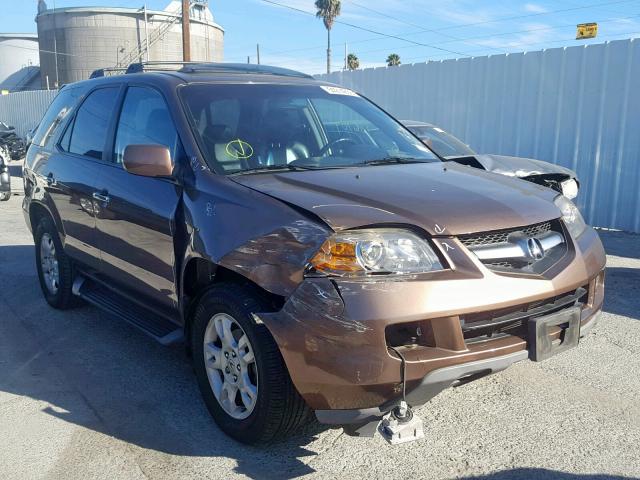 2HNYD18874H502667 - 2004 ACURA MDX TOURIN BROWN photo 1