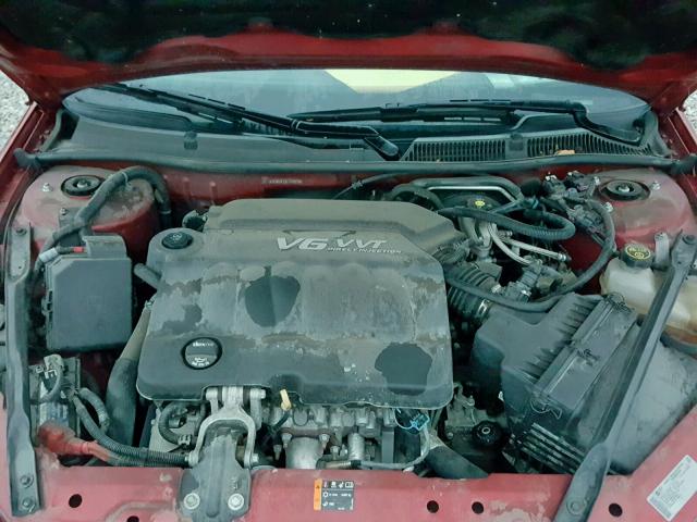 2G1WC5E33E1140615 - 2014 CHEVROLET IMPALA LIM RED photo 7