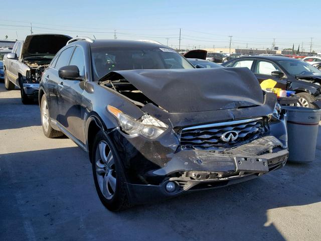 JNRAS18U29M104362 - 2009 INFINITI FX35 BLACK photo 1