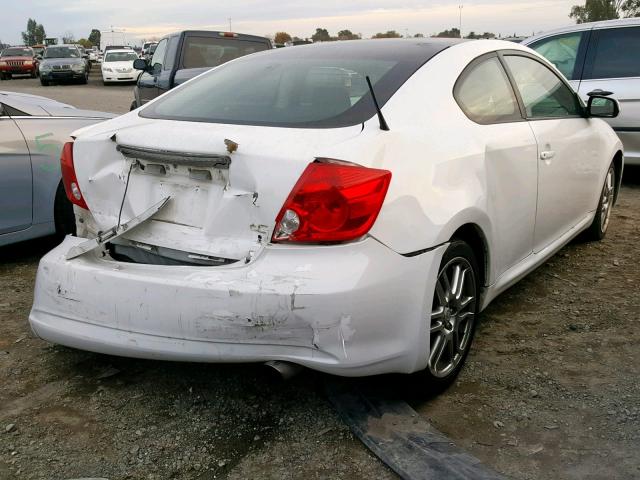 JTKDE167270210048 - 2007 TOYOTA SCION TC 白色 照片 4