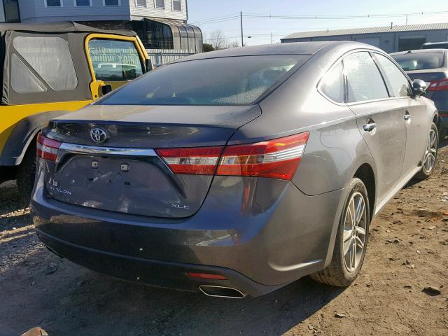 4T1BK1EB9EU112892 - 2014 TOYOTA AVALON BAS GRAY photo 4