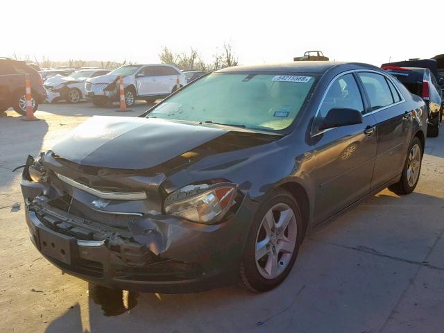 1G1ZB5E1XBF143594 - 2011 CHEVROLET MALIBU LS ნაცრისფერი ფოტო 2