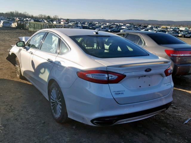 3FA6P0K97FR188824 - 2015 FORD FUSION TIT WHITE photo 3