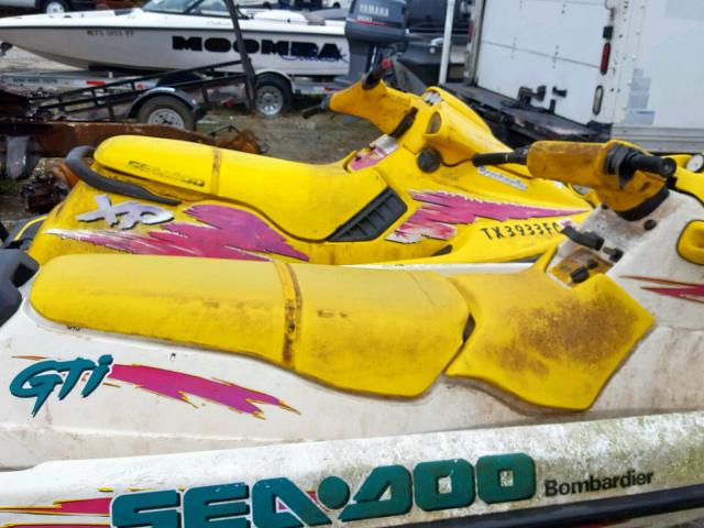 ZZN64141L596 - 1994 BOMBARDIER JETSKI&TRL YELLOW photo 5