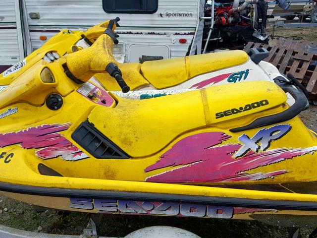 ZZN64141L596 - 1994 BOMBARDIER JETSKI&TRL YELLOW photo 6