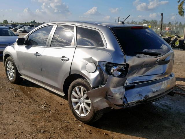 JM3ER2C54B0359070 - 2011 MAZDA CX-7 GRAY photo 3