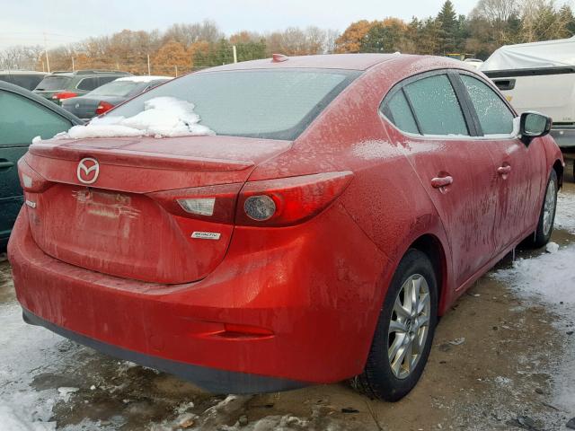 JM1BM1V71E1150287 - 2014 MAZDA 3 TOURING RED photo 4