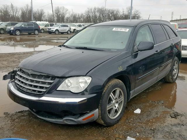 2A8GF68X47R284274 - 2007 CHRYSLER PACIFICA T BLACK photo 2