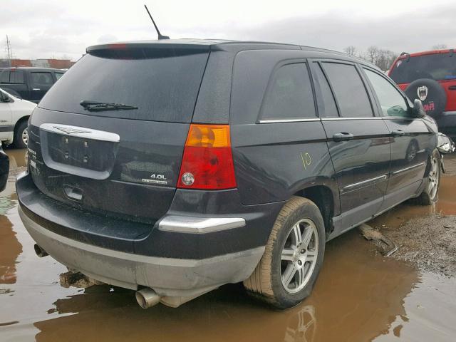 2A8GF68X47R284274 - 2007 CHRYSLER PACIFICA T BLACK photo 4