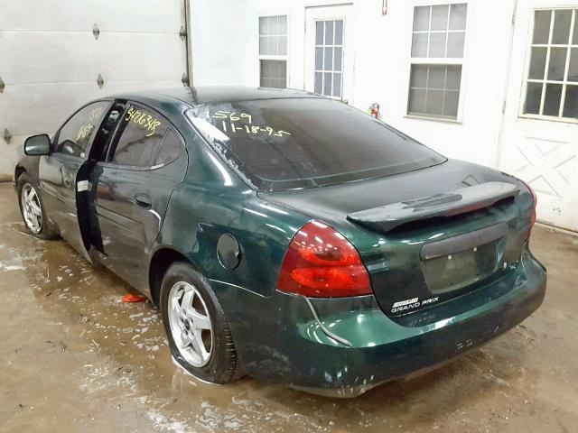 2G2WP522541149200 - 2004 PONTIAC GRAND PRIX GREEN photo 3