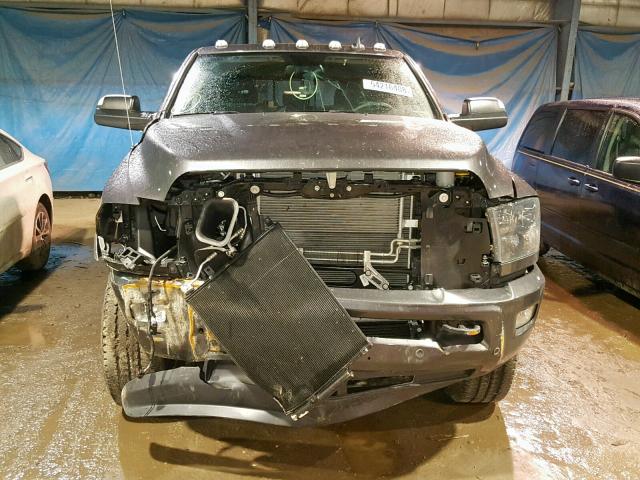 3C6UR5ML0JG273887 - 2018 RAM 2500 SLT GRAY photo 9