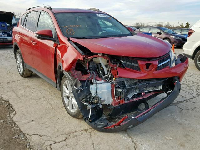 2T3DFREV8DW073014 - 2013 TOYOTA RAV4 LIMIT RED photo 1