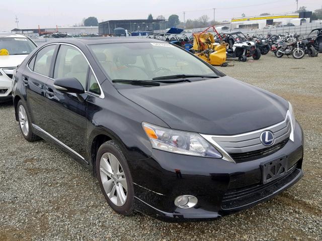 JTHBB1BA9A2016314 - 2010 LEXUS HS 250H BLACK photo 1