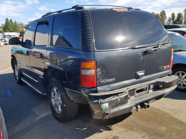 1GKEK63U23J329139 - 2003 GMC YUKON DENA CHARCOAL photo 3