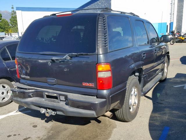 1GKEK63U23J329139 - 2003 GMC YUKON DENA CHARCOAL photo 4