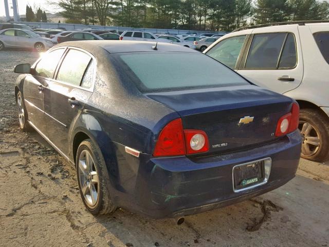 1G1ZH57B294225121 - 2009 CHEVROLET MALIBU 1LT 蓝色 照片 3