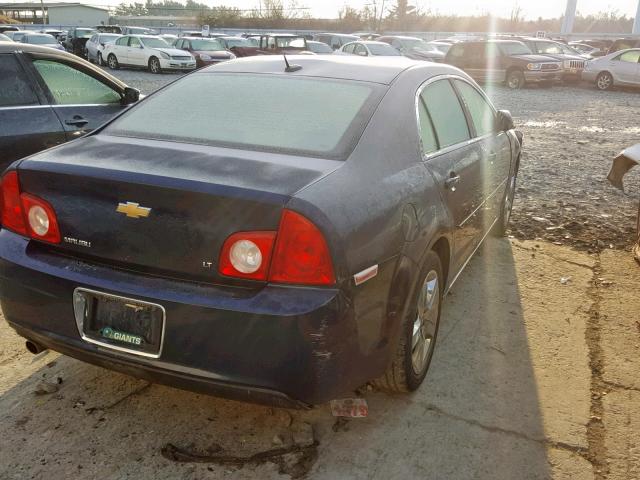 1G1ZH57B294225121 - 2009 CHEVROLET MALIBU 1LT 蓝色 照片 4