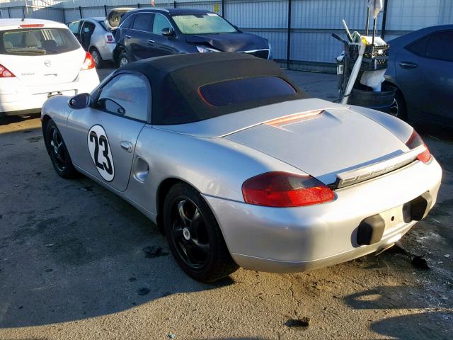 WP0CA2986XU630557 - 1999 PORSCHE BOXSTER GRAY photo 3