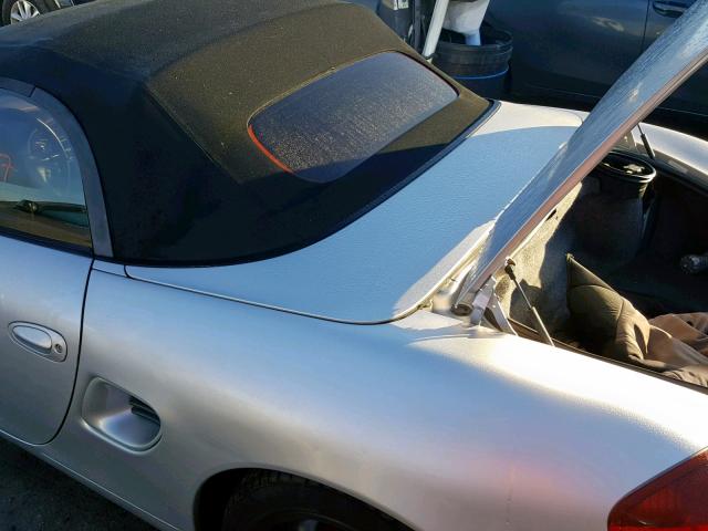 WP0CA2986XU630557 - 1999 PORSCHE BOXSTER GRAY photo 7